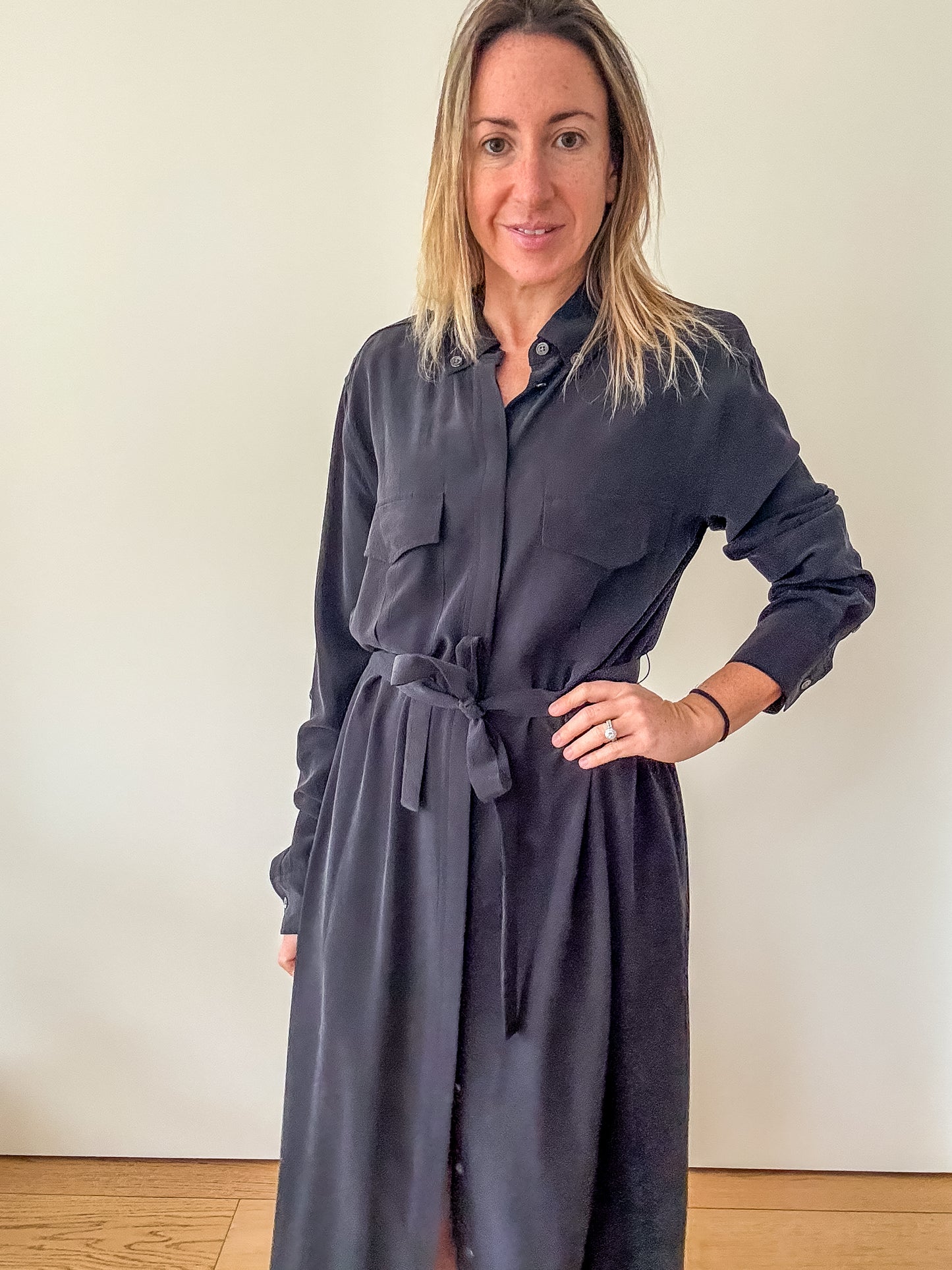 Equipment Silk Major Maxi Dress - Size S