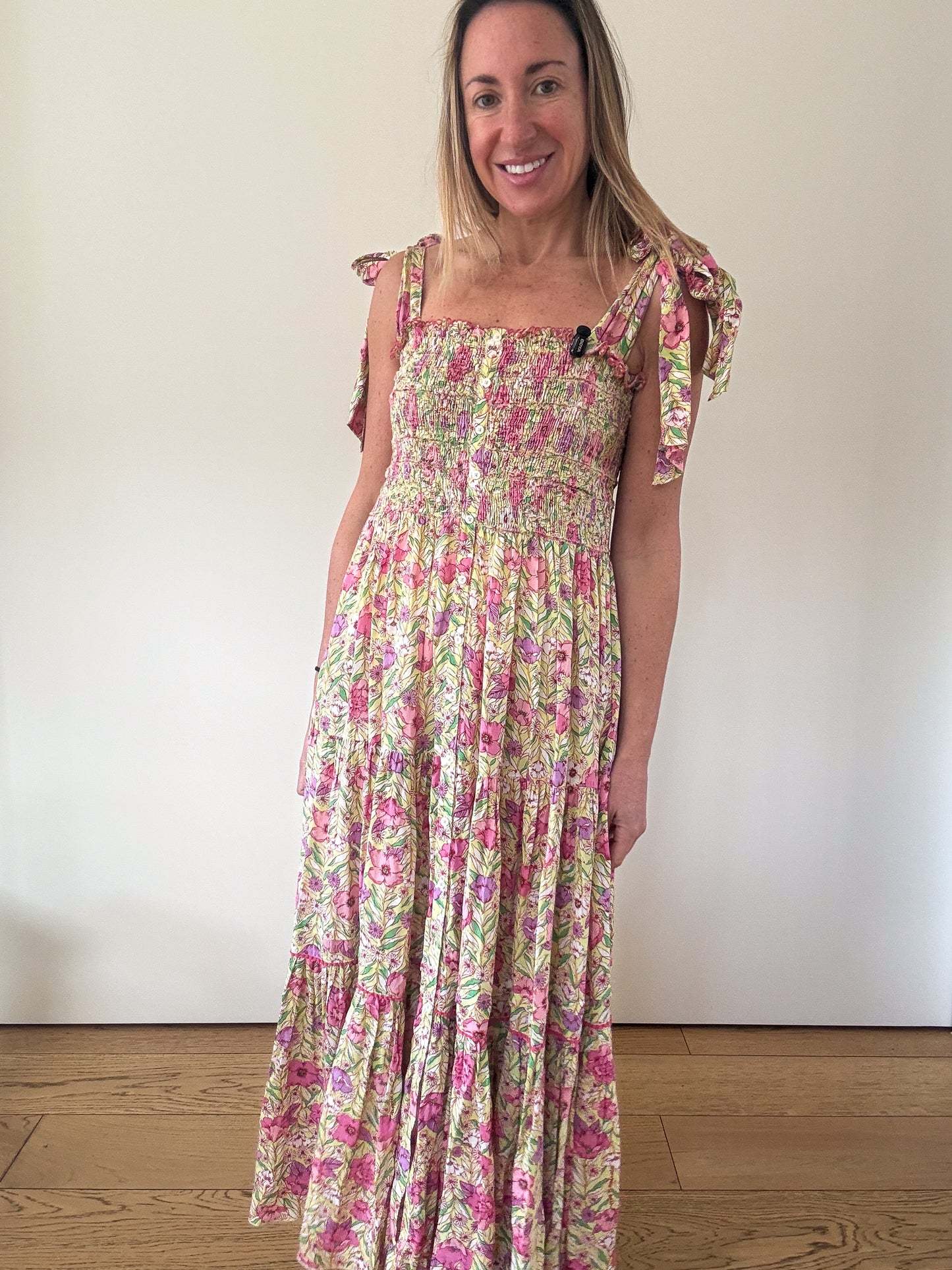 Poupette St Barth Triny Floral Dress - Size Medium