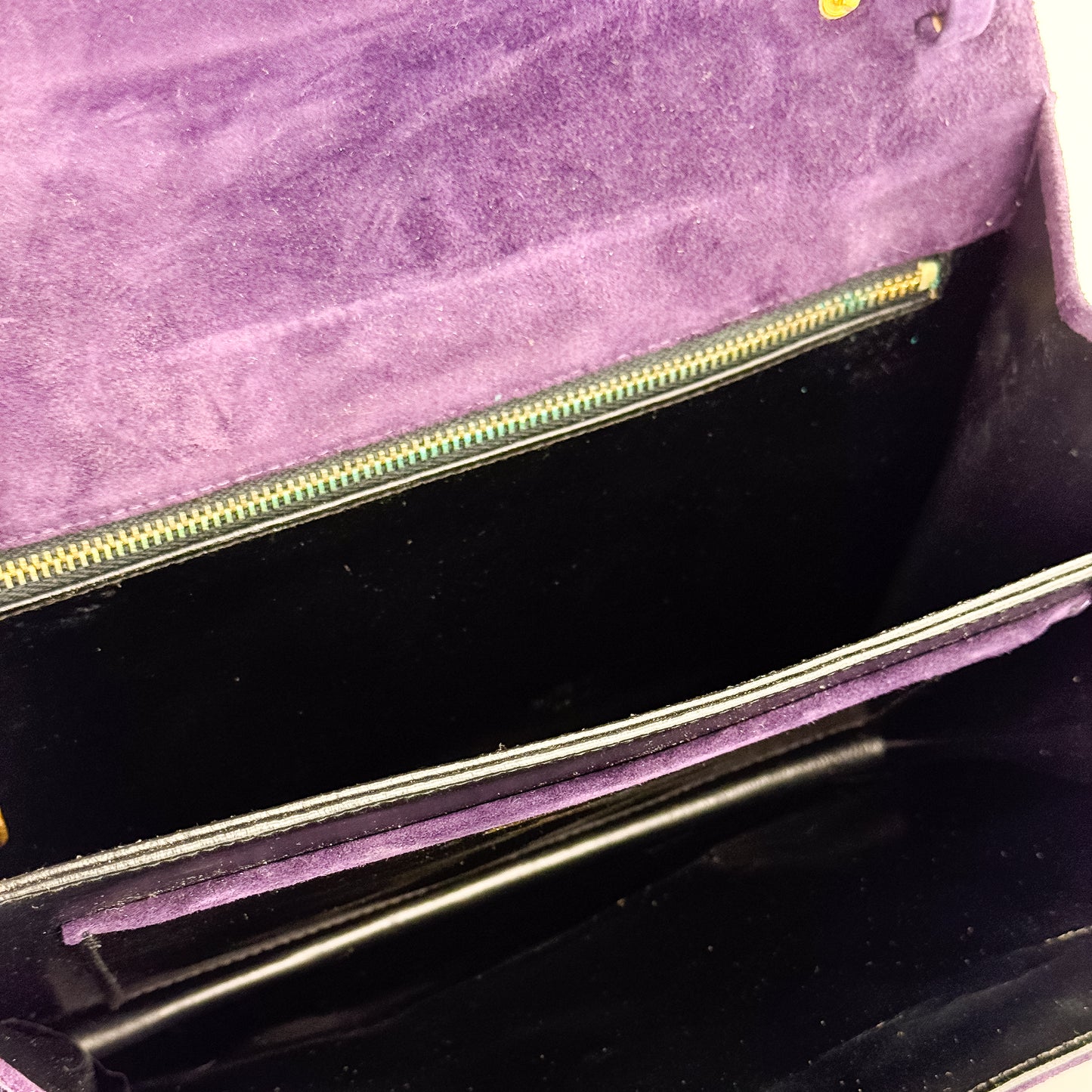 Vintage Salvatore Ferragamo Velvet Clutch