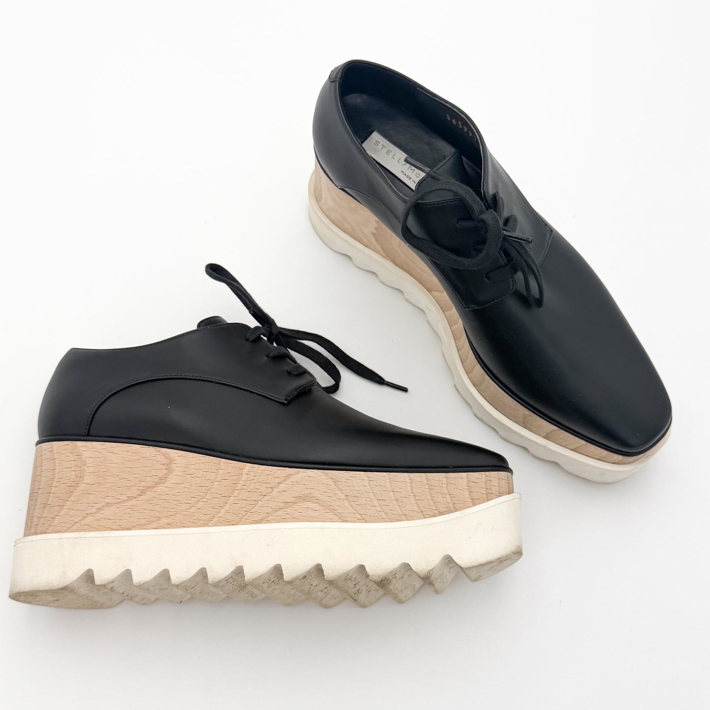 Stella McCartney Elyse Platform Derby Shoes – Size 37