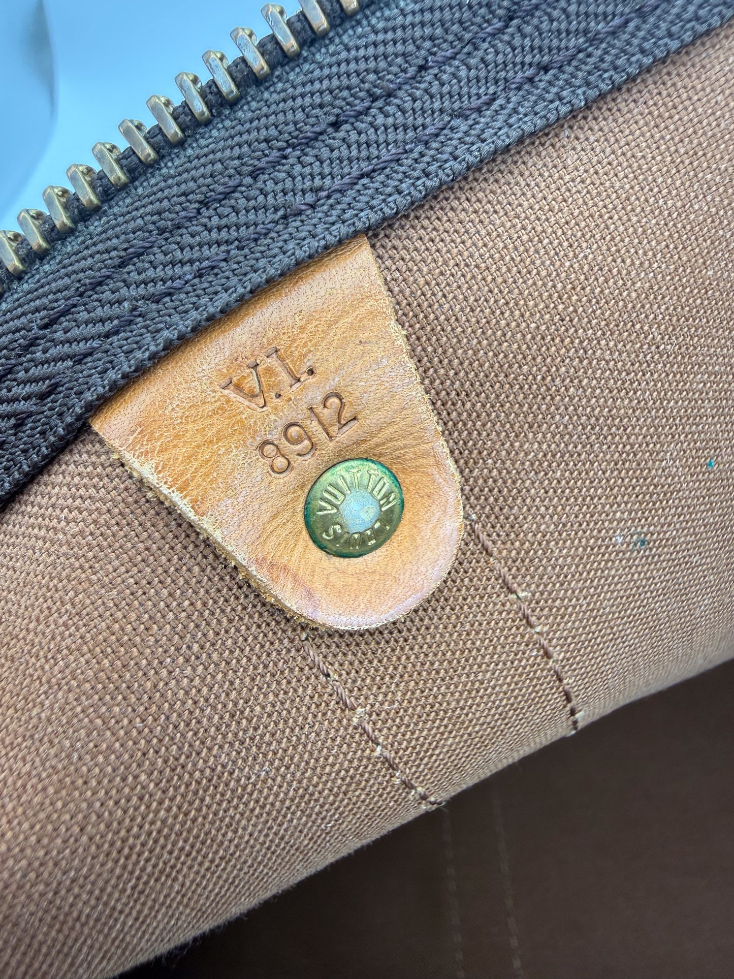 Vintage Louis Vuitton Keepall 45 Monogram Canvas Travel Bag