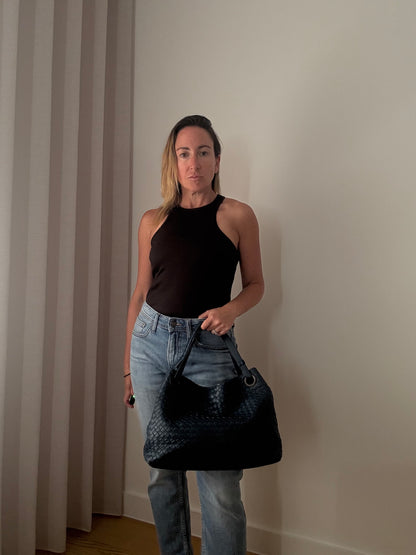 Bottega Veneta Intrecciato Parachute Bag