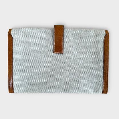 Vintage Hermès Jige Clutch Bag