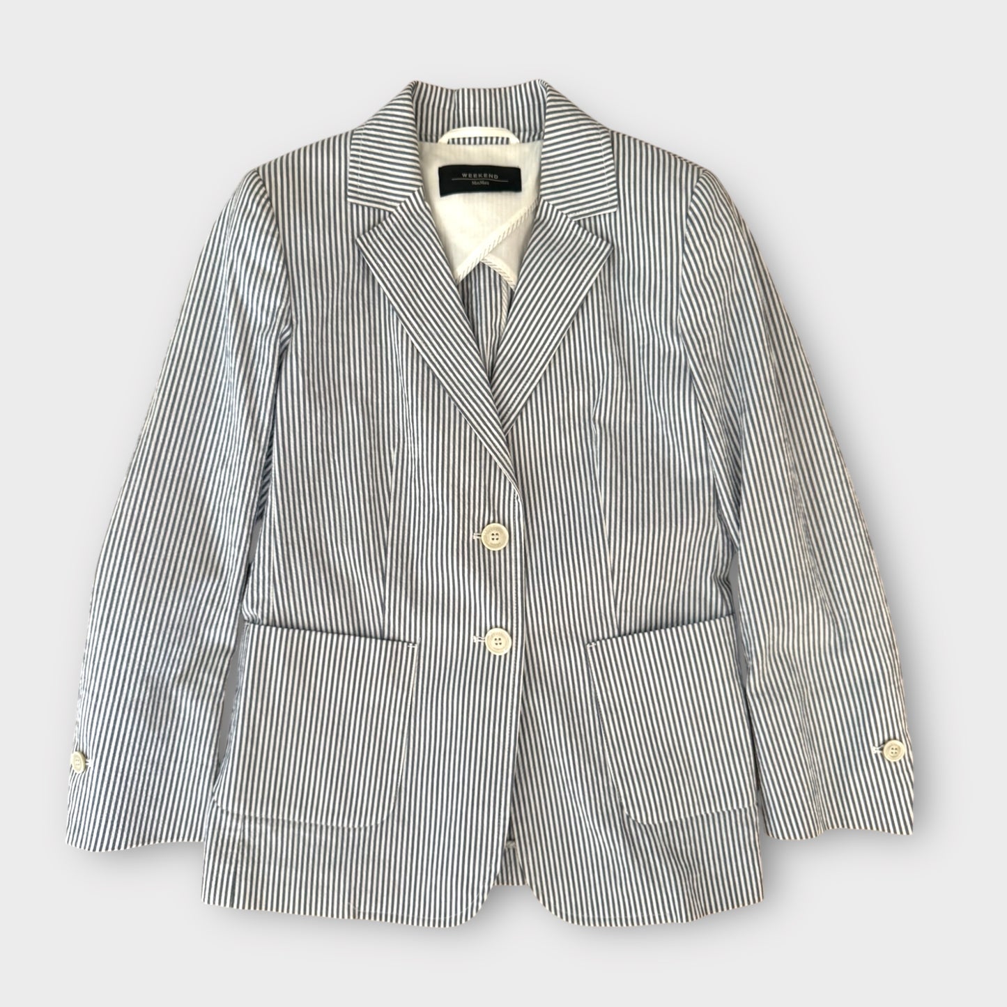 Weekend Max Mara Striped Blazer - Size 10