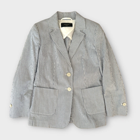 Weekend Max Mara Striped Blazer - Size 10