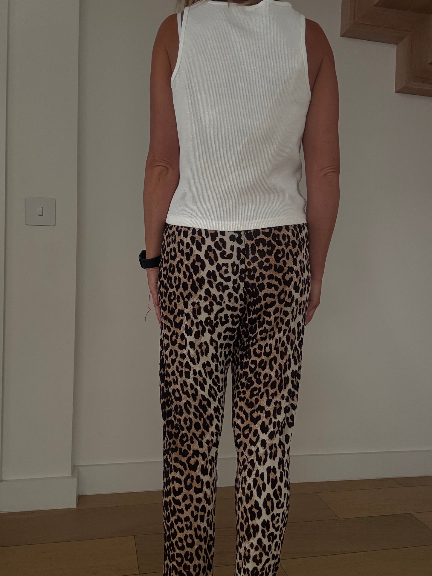 Ganni Leopard Legging - Size L