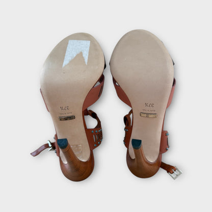 Gucci Likya Embellished Sandal - Size 37.5