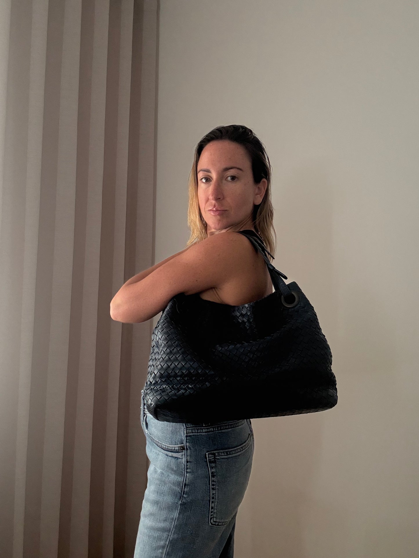 Bottega Veneta Intrecciato Parachute Bag