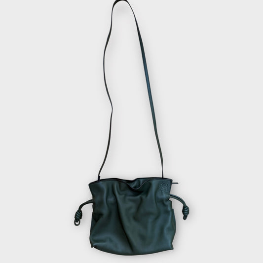 Loewe Khaki Flamenco Crossbody Bag
