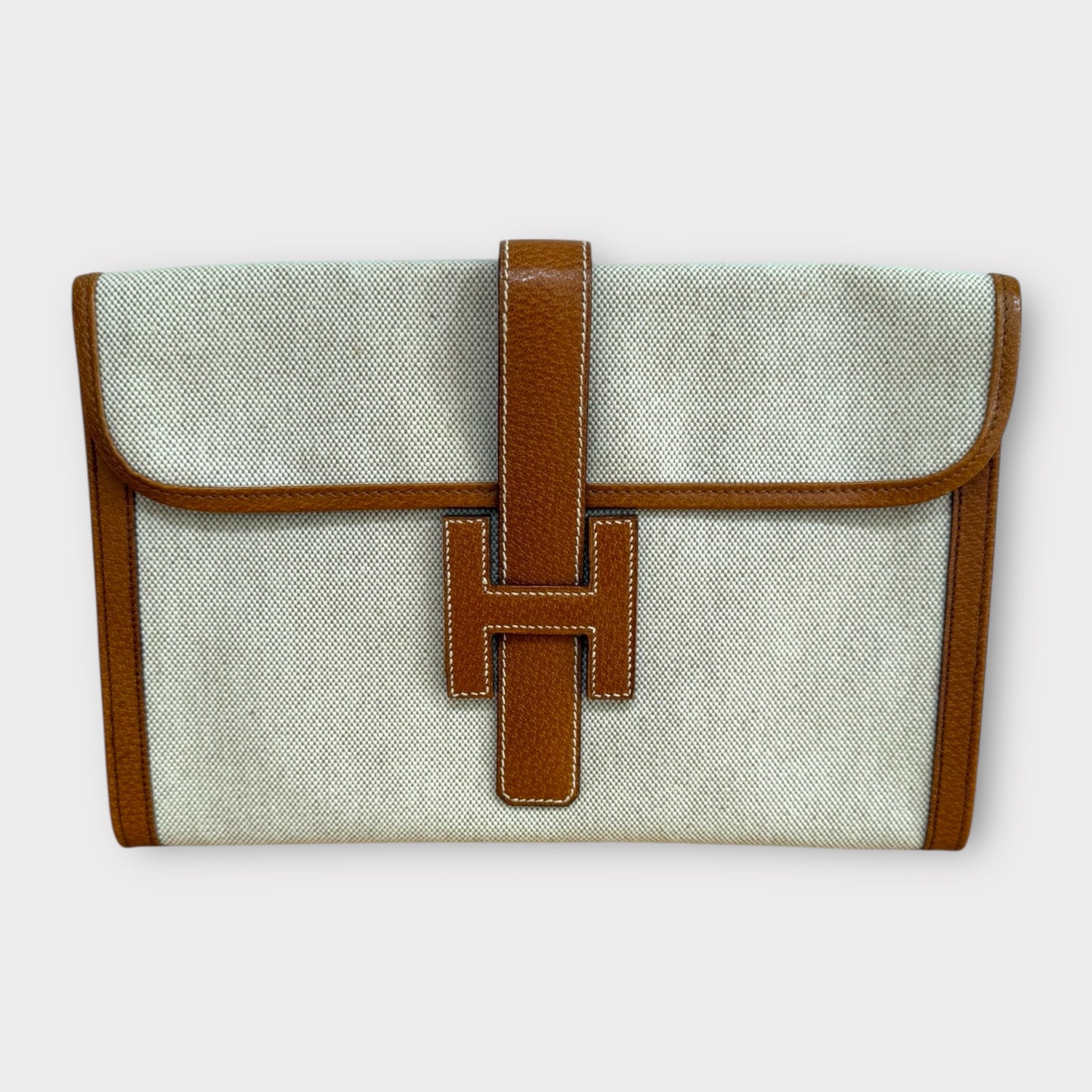 Vintage Hermès Jige Clutch Bag