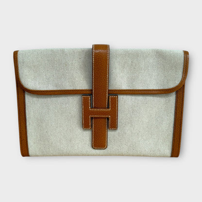 Vintage Hermès Jige Clutch Bag