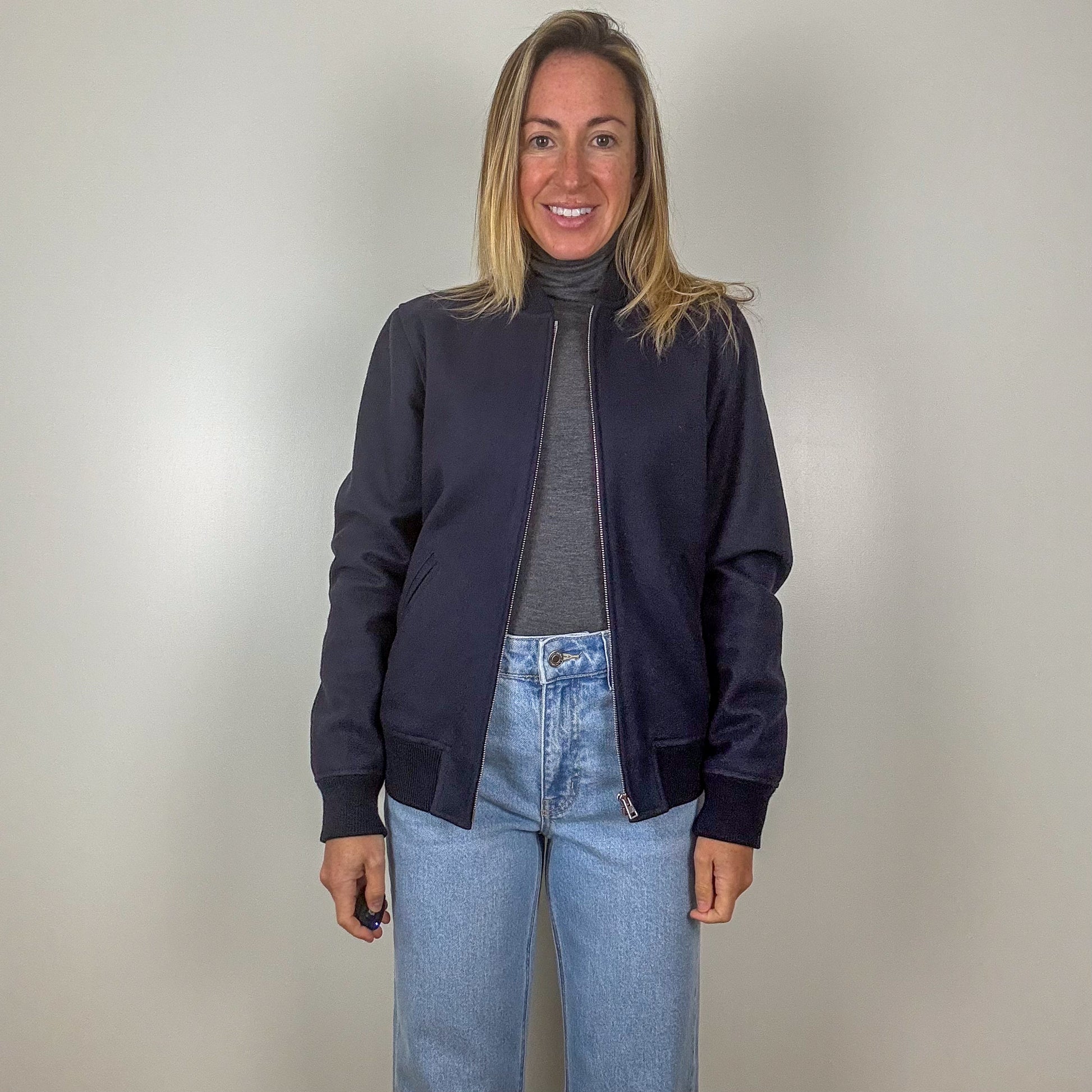 A.P.C-Bomber-Jacket-Preloved-Luxury-London-Front