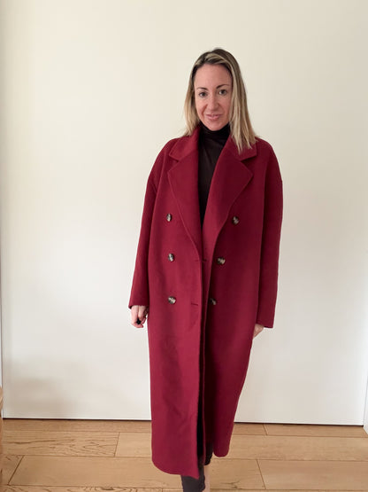 American Vintage Wool Blend Coat - Size Small