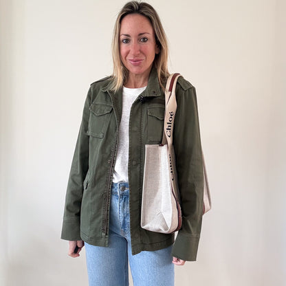 Anine Bing Khaki Army Jacket - Size Small