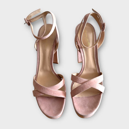 Gianvito Rossi Sheridan Suede Platform Sandals - Size 40