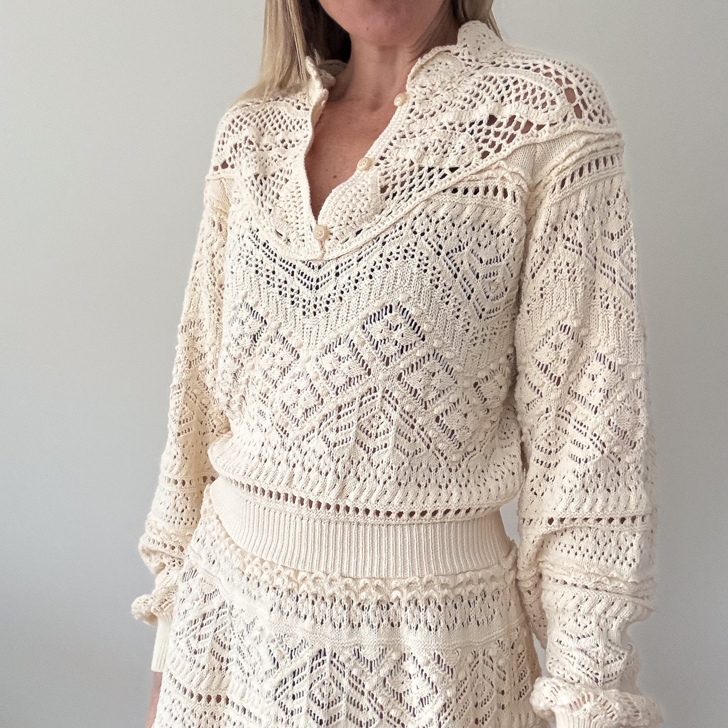 Ba&Sh Crochet Dress - Size 10