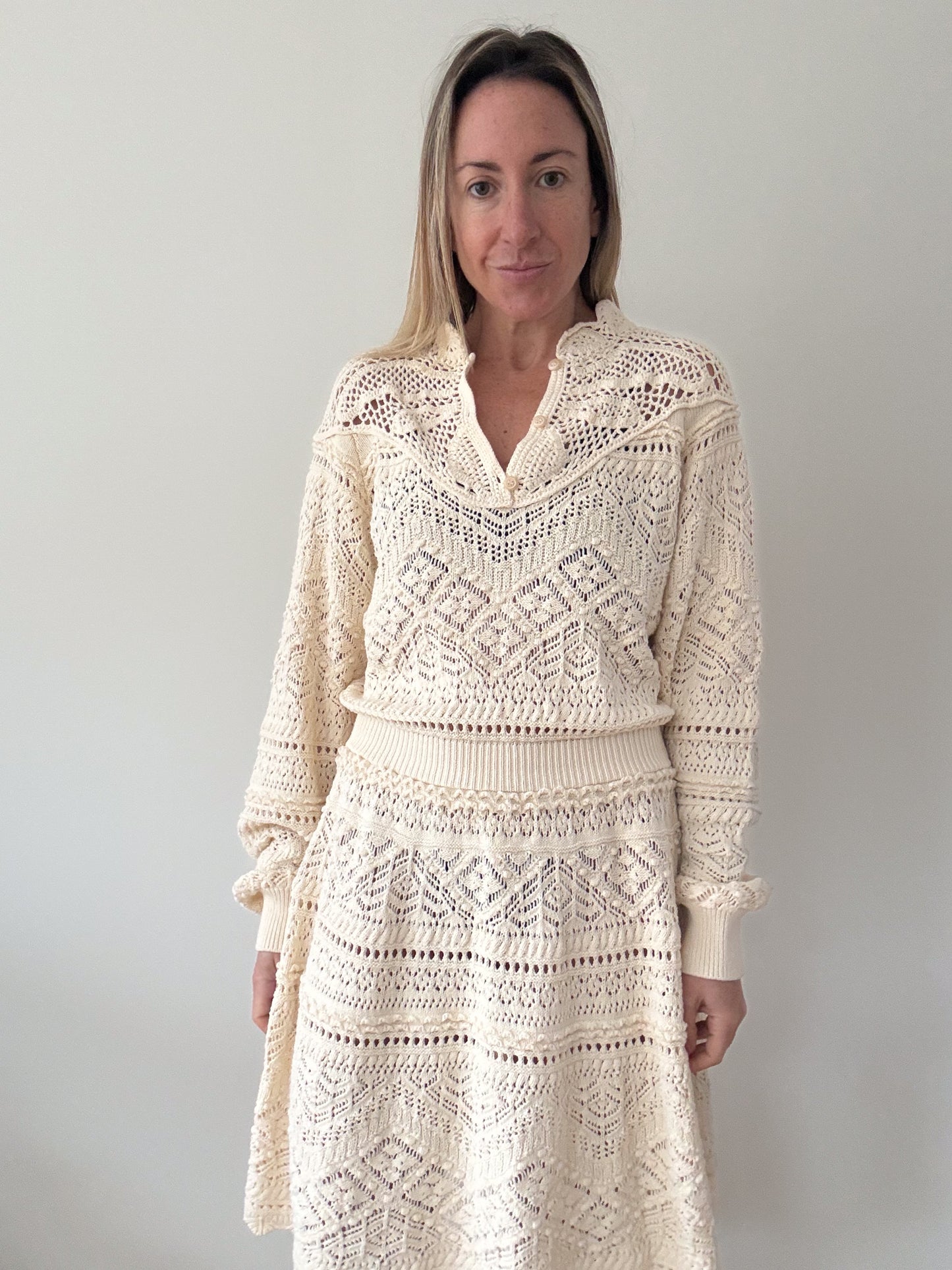 Ba&Sh Crochet Dress - Size 10
