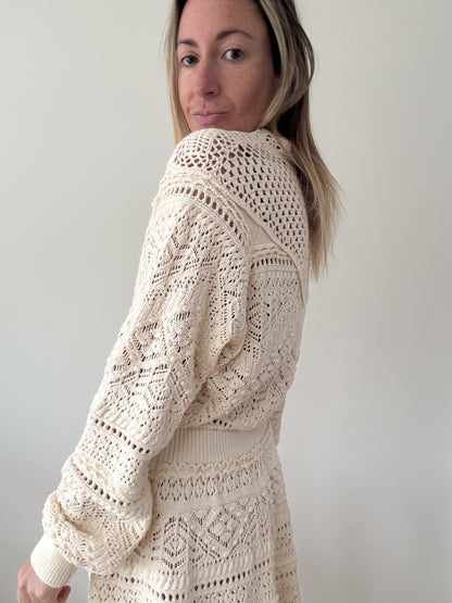 Ba&Sh Crochet Dress - Size 10