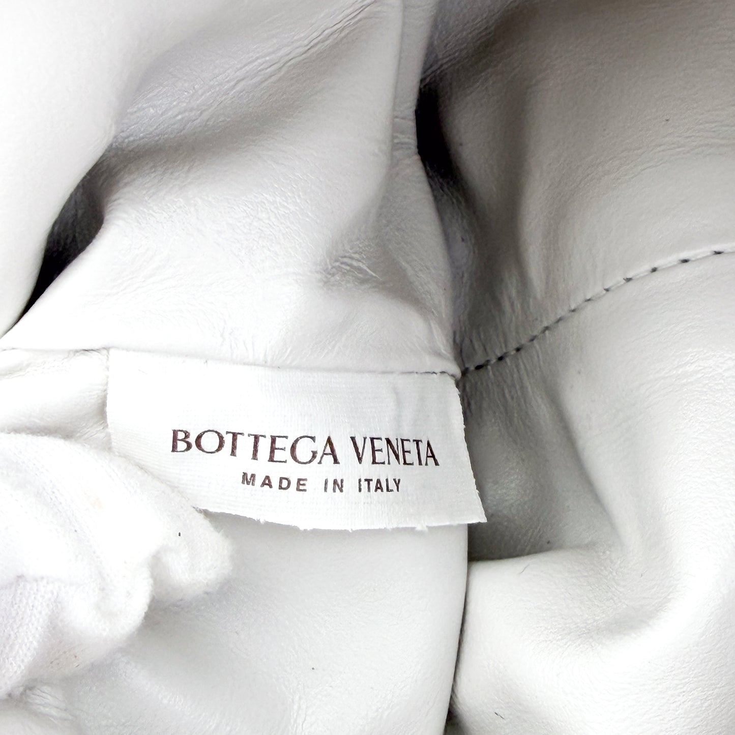 Bottega Veneta interior fabric label