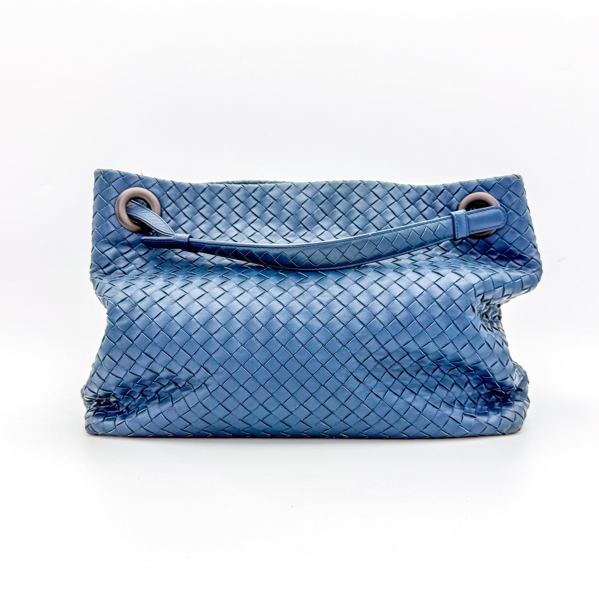 BottegaVeneta-Intrecciato-Garda-Preloved-Luxury-Handbag-London-Front