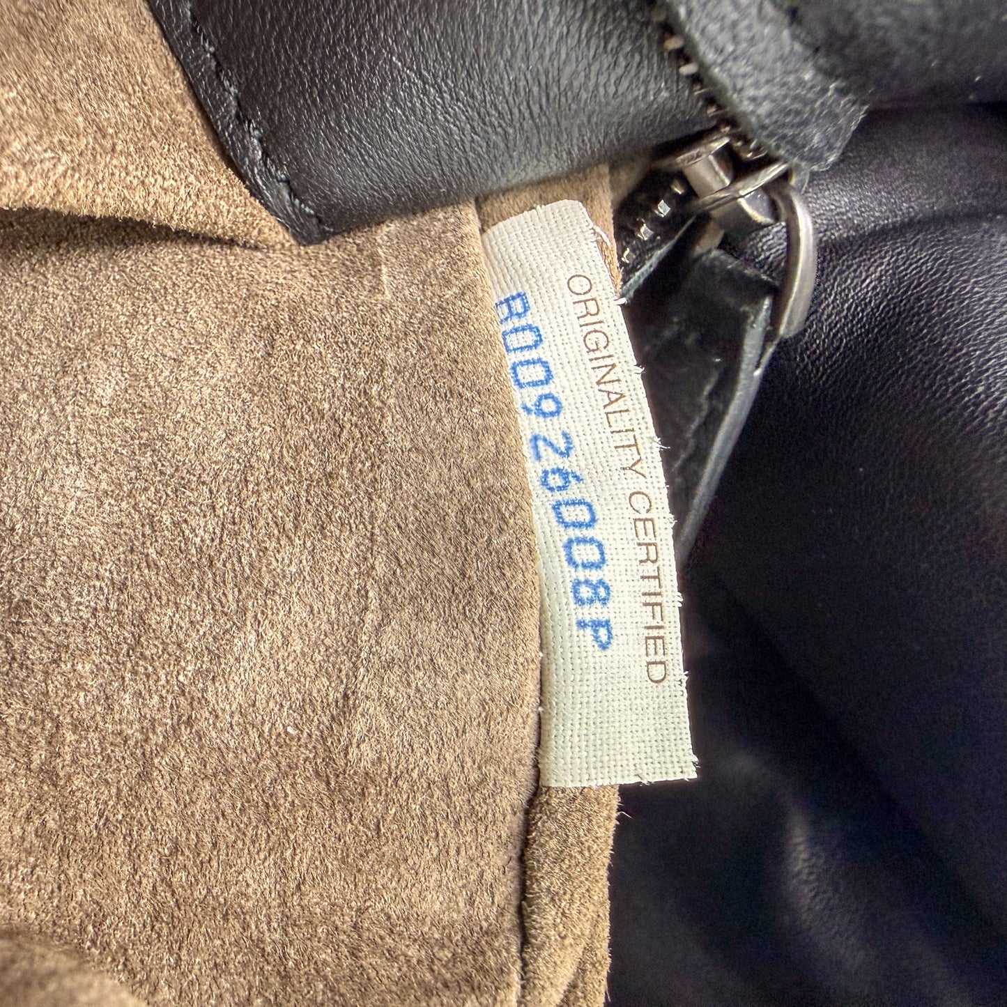 BottegaVeneta-Intrecciato-Parachute-Preloved-Luxury-Handbag-London-Serialnumber