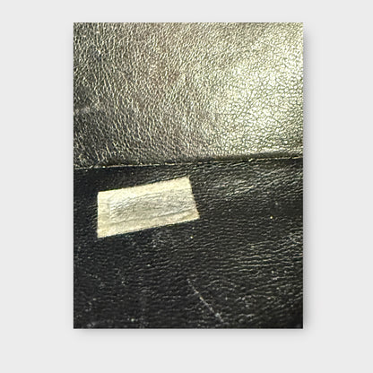 Rare Chanel Vintage Genuine Suede Chain Bag