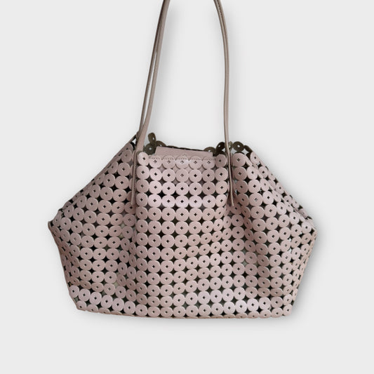 Russell & Bromley Laser Cut Leather Tote Bag