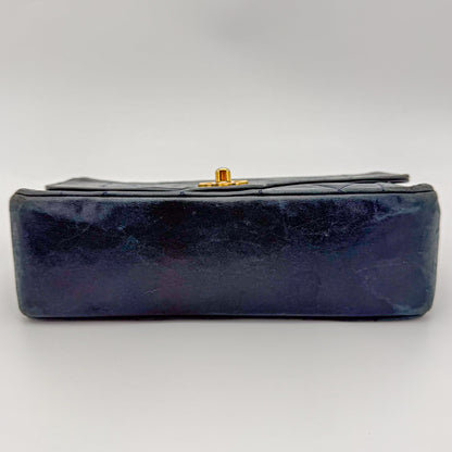 Chanel Diana Flap in Navy Quilted Leather