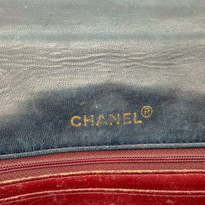 Chanel Diana Flap in Navy Quilted Leather