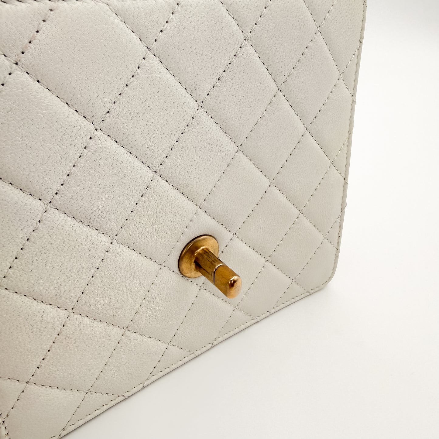 Chanel Vertical Pearl Flap Bag