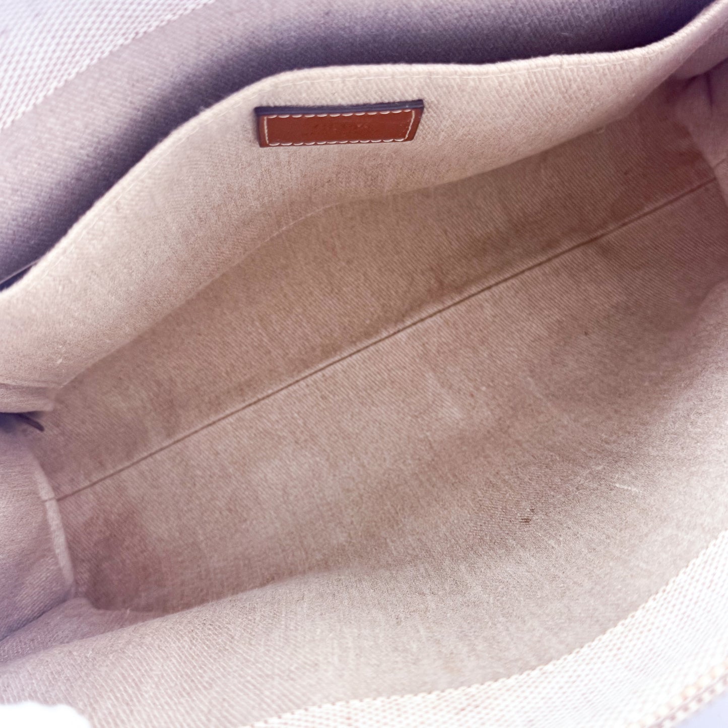 Chloé Woody Medium Canvas Tote Bag