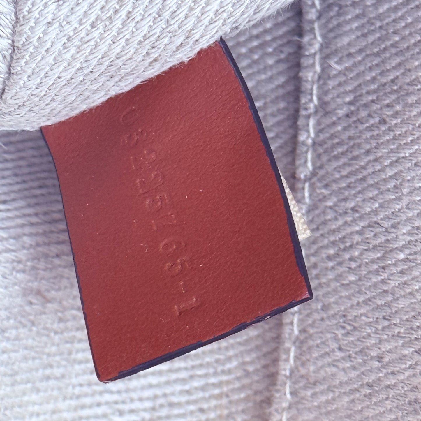Chloé Woody Medium Canvas Tote Bag