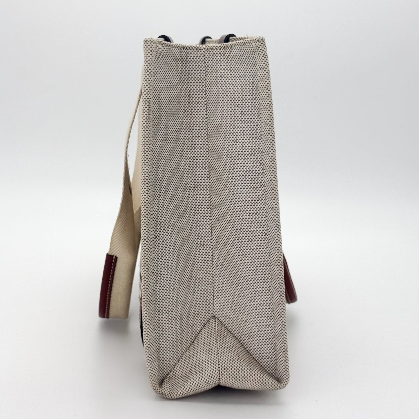 Chloé Woody Medium Canvas Tote Bag