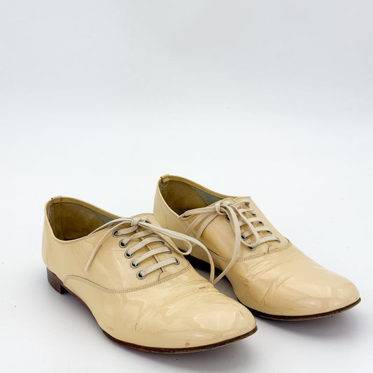 Christian Louboutin Patent Leather Brogues - Size 37.5