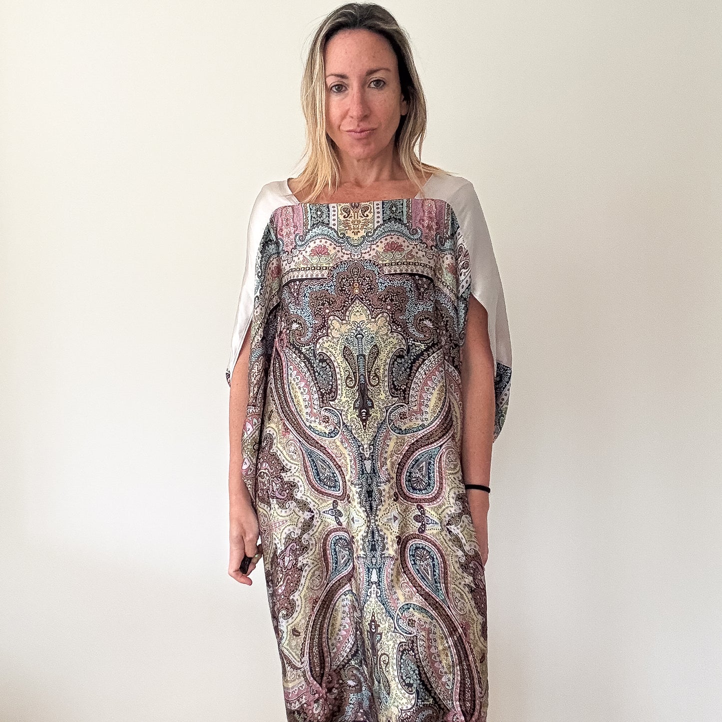 DAY Birger et Mikkelsen Silk Paisley Kaftan Dress - O/S