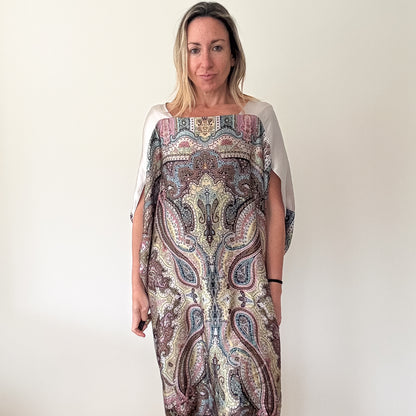 DAY Birger et Mikkelsen Silk Paisley Kaftan Dress - O/S