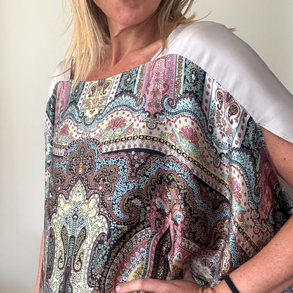 DAY Birger et Mikkelsen Silk Paisley Kaftan Dress - O/S