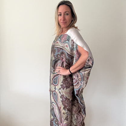 DAY Birger et Mikkelsen Silk Paisley Kaftan Dress - O/S