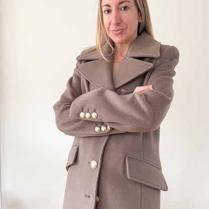 Dea Kudibal Ginza Coat in Praline - Size M