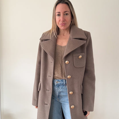 Dea Kudibal Ginza Coat in Praline - Size M