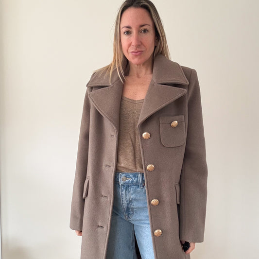 Dea Kudibal Ginza Coat in Praline - Size M