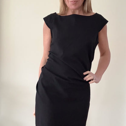 Diane von Furstenberg Black Sleeveless Dress - Size 10