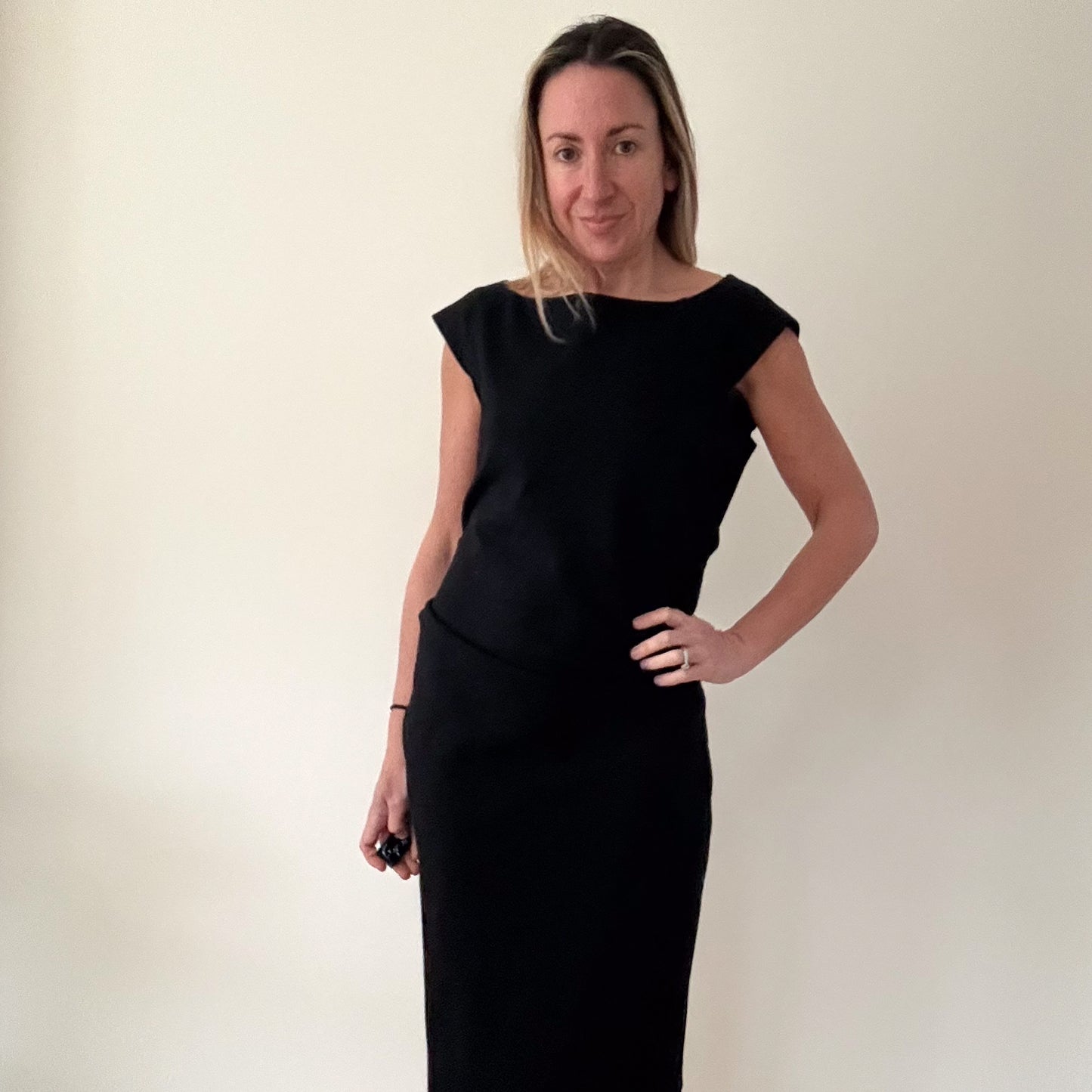 Diane von Furstenberg Black Sleeveless Dress - Size 10