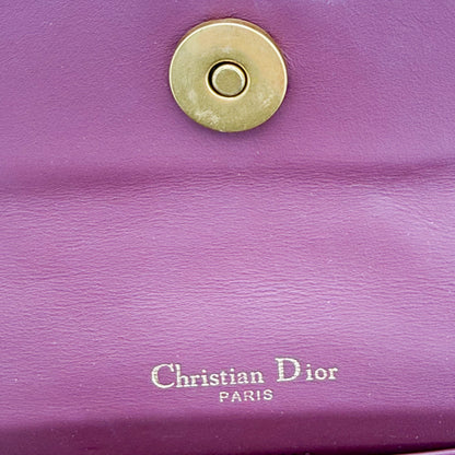 Dior Saddle Belt Bag Burgundy Oblique Jacquard Canvas