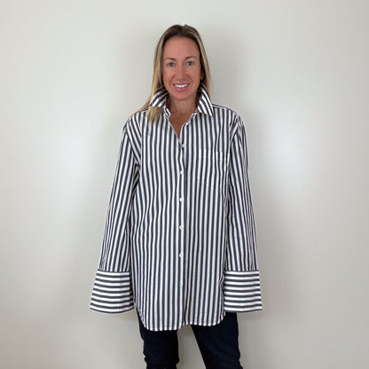 Equipment Oversized Cotton Shirt - Size S