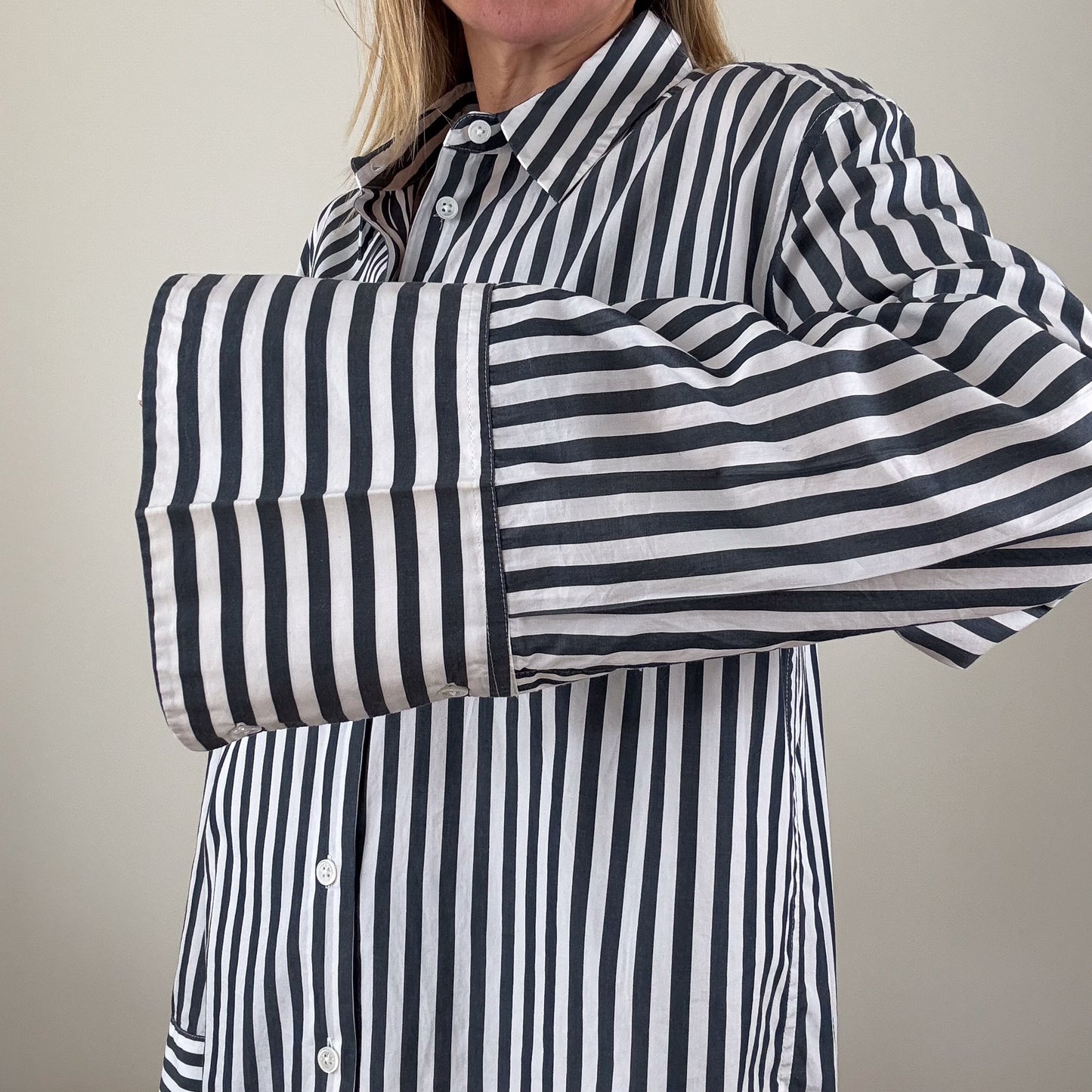 Equipment Oversized Cotton Shirt - Size S