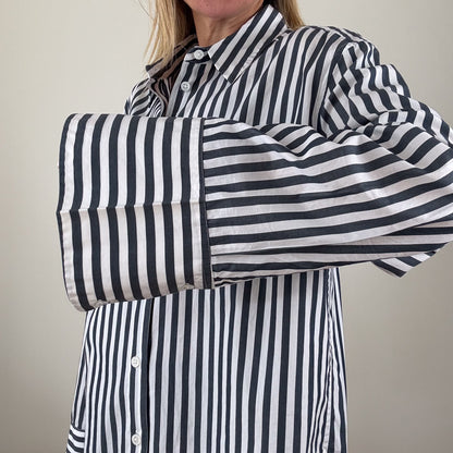 Equipment Oversized Cotton Shirt - Size S