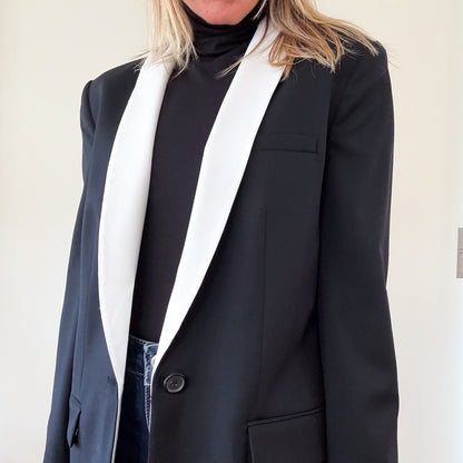 Equipment Quincy Tuxedo Blazer - Size 8