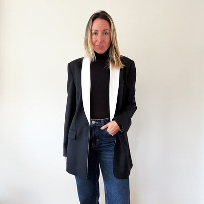 Equipment Quincy Tuxedo Blazer - Size 8