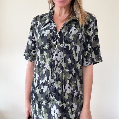 Equipment Silk Knox Dress - Size M